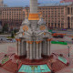 Über Kiew: Maidan