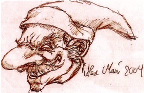 zeichnung von alex meier