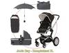 Joolz Day Komplettset XL - ANTHRAZIT / SILBER - 2012