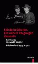 Cover: Karl Kraus / Herwarth Walden: Feinde in Scharen. Ein wahres Vergnügen da zu sein.. Briefwechsel 1909-1912