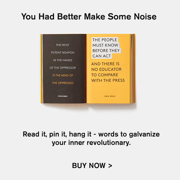 You Had Better Make Some Noise