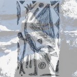 Mashup von Juliane Duda zu dem Buch von Sascha Anderson: Jewish Jetset
