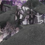 Mashup von Juliane Duda zu dem Buch von Sascha Anderson & Michael Wildenhain: Waldmaschine