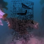 Mashup von Juliane Duda zu dem Buch von Wallace Stevens: Menschen, aus Worten gemacht