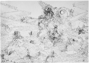 Historische Allegorie: Prag, Z 336, 21 x 29 cm
