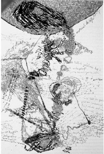 Antikontemplative Meditation, Z 502, 1969, 21 x 14 cm