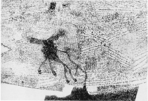 Klärungsprozeß im Vergessenen, Z 658, 1980, 21 x 29,4 cm
