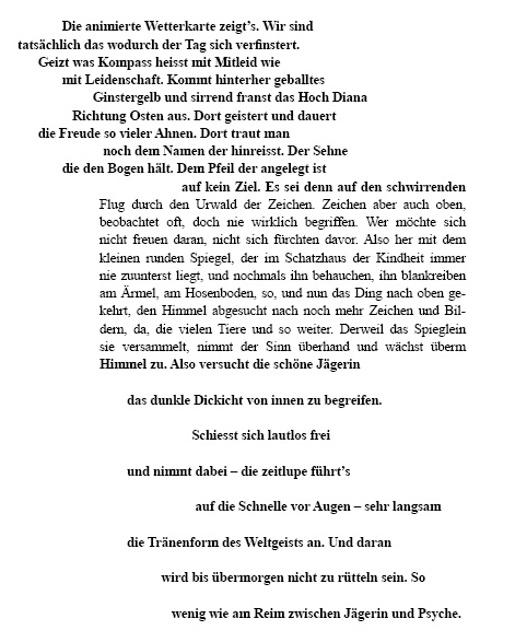 Gedicht Wetterlage von Ingold