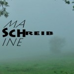 Mashup von Juliane Duda zu dem Buch von Ludwig Fels: Ich bau aus der Schreibmaschine eine Axt