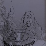 Mashup von Juliane Duda zu dem Buch von Wolfgang Bauer: Das stille Schilf