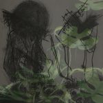 Mashup von Juliane Duda zu dem Buch von Ilma Rakusa: les mots / morts