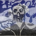 Mashup von Juliane Duda zu dem Buch von Edgar Allen Poe: Poesiealbum 243