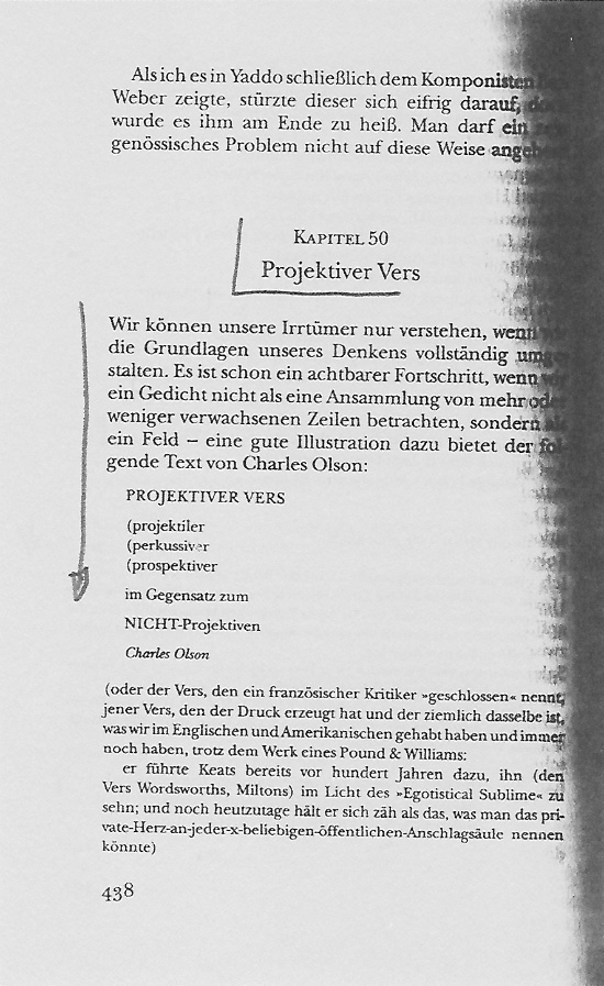 William Carlos Williams Text Seite 438
