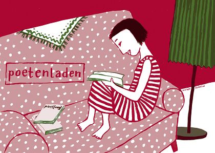 Miriam Zedelius  | Postkartenserie | Lesende 