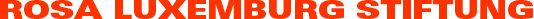 Logo Rosa Luxemburg Stiftung