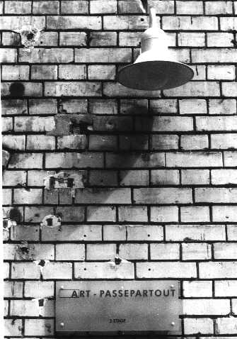 'KUNST' in der Brunnenstraße 39, Berlin Mitte