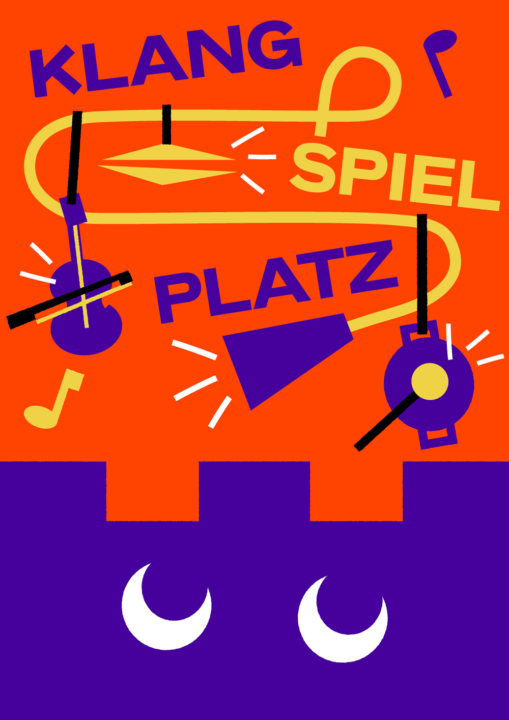 Plakat Klang Spiel Platz