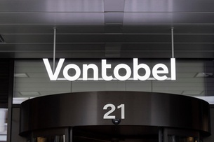 The Vontobel logo in Zurich