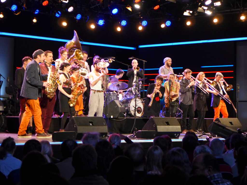 Les Lapins Superstars spielen in der Wackerhalle auf der Jazzwoche Burghausen 2016