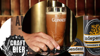 Craft beer. Great Guinness.