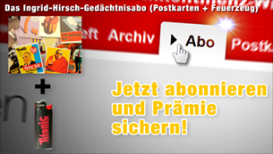 Jetzt abonnieren und Prämie sichern!