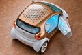 Plastikräder und Solar-Ventilator - Konzeptauto Smart Forvision