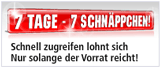 7 Tage 7 Schnäppchen