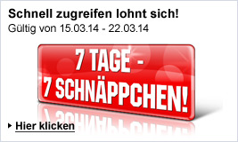 7 Tage 7 Schnäppchen
