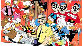 Bild zu Ein Prosit mit Blubberlutsch zu Carl Barks' 120er