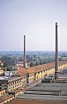 Die Textilfabrik Crespi war das Zentrum der Ortschaft. - © Veser