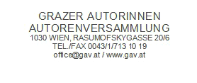 GAV logo schrift