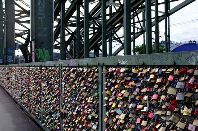 Hohenzollernbrücke Schlösser 03