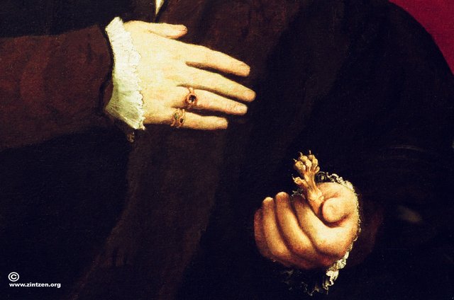 copyright Zintzen_Lorenzo Lotto_Poertrait Jüngling mit Tierpranke