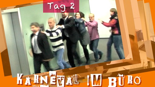 Karneval im Büro mit Onkel Fisch
