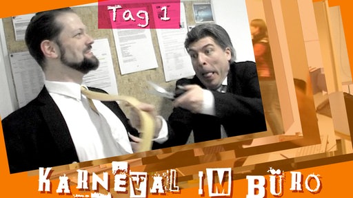 Karneval im Büro mit Onkel Fisch