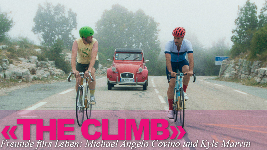 Freundschaft als Achterbahnfahrt: Kyle Marvin (links) und Michael Angelo Covino in The Climb. Bild:  Xenix Film