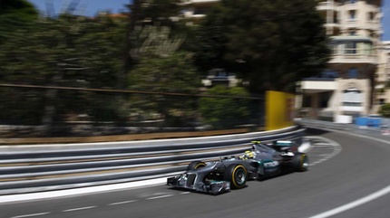 Formel 1: Rosberg in Monaco auf Platz zwei.
