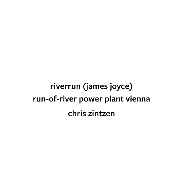 riverrun (james joyce) | run-of-river plant, vienna © Chris zintzen | panAm productions