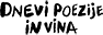 Logo: Dnevi poezije in vina
