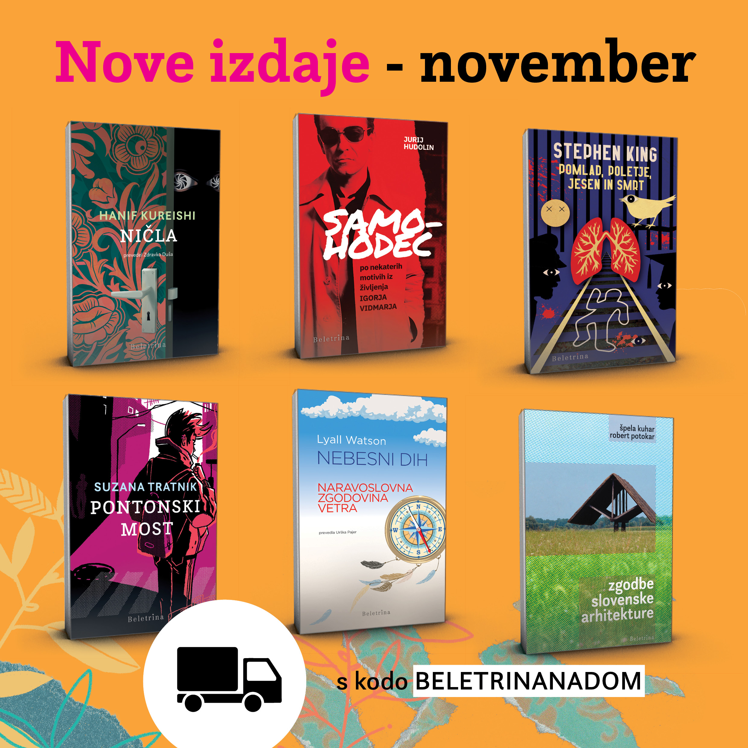 Nove izdaje november: 6 naslovnic