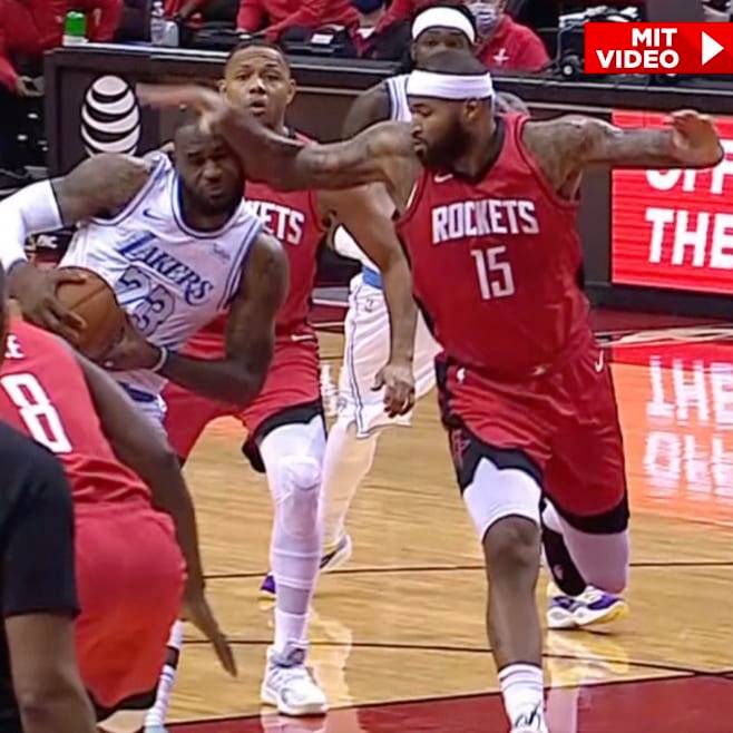 NBA: Gegner flog vom Platz! Brutalo-Foul an LeBron James