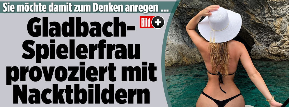 Bundesliga-Spielerfrau provoziert mit Nacktbildern! 