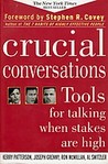 Crucial Conversations by Kerry Patterson