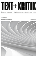 Text+Kritik Gegenwartsroman