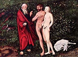 Lukas Cranach d.Ä - Adam und Eva