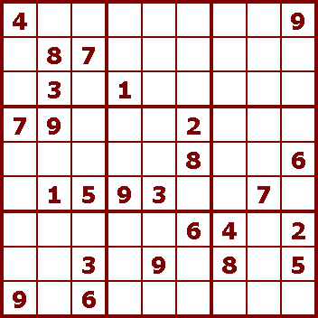 Sudoku-22_05_09 Glarean Magazin