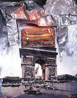 Wolf Vostell_Arc de Triomphe_1993