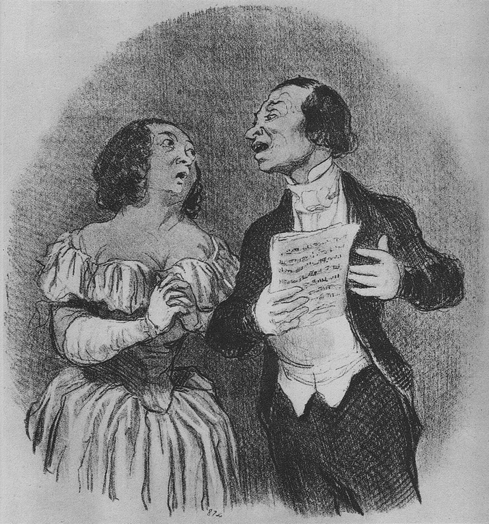 Daumier_Treue Liebe
