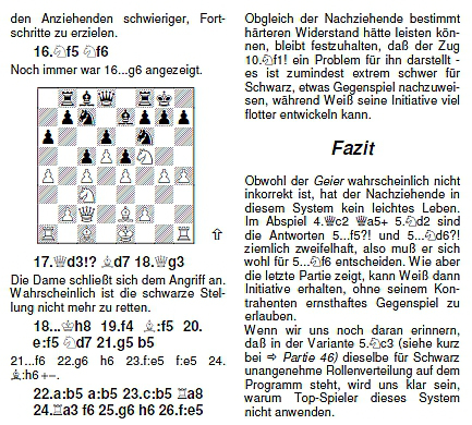 Schach_Bronznik_1.d4 - Kania_Geier_Auszug
