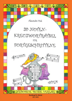 20 Noten-Kreuzworträtsel für Fortgeschrittene - Alexandra Fink - Cover